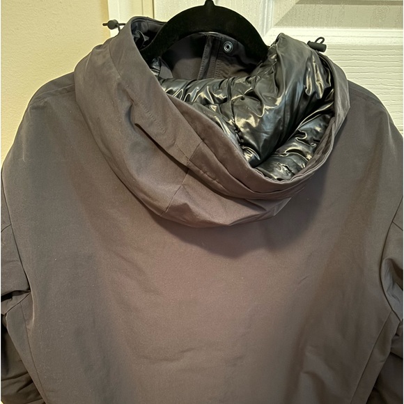 UNIQLO +J Jil Sander Hybrid Down Oversized Parka Men Size S Black. - Picture 4 of 11